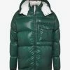2 Moncler 1952 Barthet Green Nylon Down Jacket