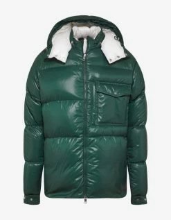 2 Moncler 1952 Barthet Green Nylon Down Jacket