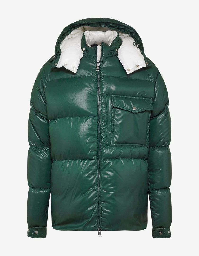 Best Pirce ๐ 2 Moncler 1952 Barthet Green Nylon Down Jacket ๐ 3 2 Moncler 1952 Barthet Green Nylon Down Jacket