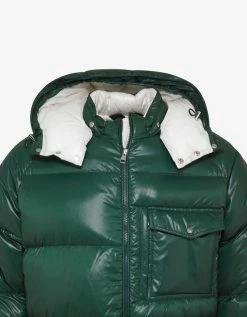 Best Pirce ๐ 2 Moncler 1952 Barthet Green Nylon Down Jacket ๐ 14 2 Moncler 1952 Barthet Green Nylon Down Jacket