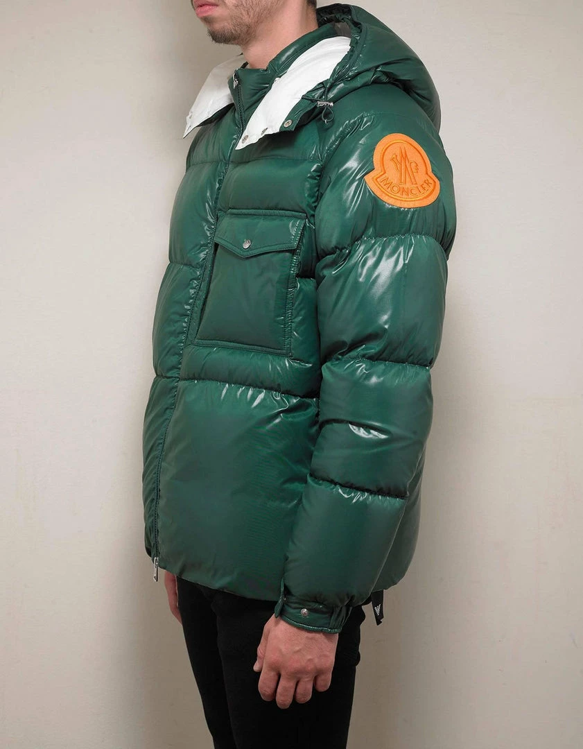 Best Pirce ๐ 2 Moncler 1952 Barthet Green Nylon Down Jacket ๐ 4 2 Moncler 1952 Barthet Green Nylon Down Jacket