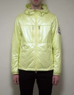 2 Moncler 1952 Lafond Yellow Nylon Down Jacket Clothing