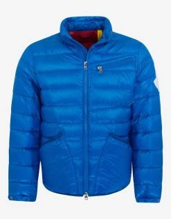2 Moncler 1952 Liam Blue Nylon Down Jacket
