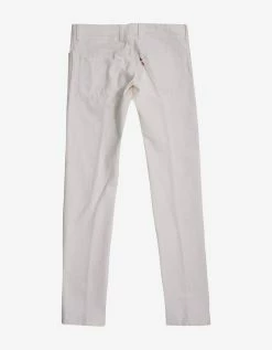 2 Moncler 1952 Clothing Off-White Denim Jeans
