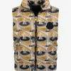 2 Moncler 1952 Parker Genius Print Nylon Down Gilet Clothing