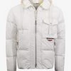 2 Moncler 1952 Trient White Nylon Down Jacket