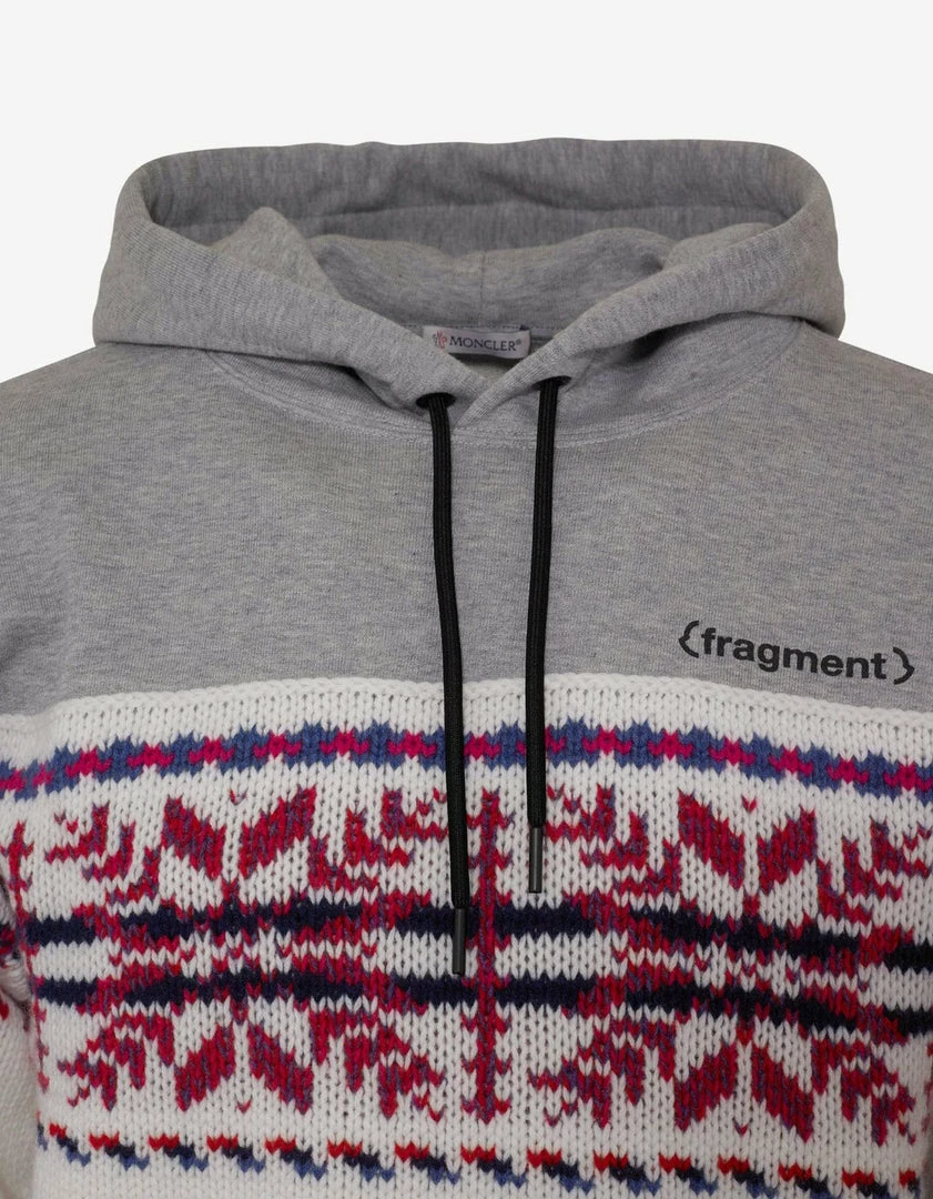 Cheap 🌟 7 Moncler Fragment Hiroshi Fujiwara Clothing Fair Isle Panel Hoodie 🎁 5 7 Moncler Fragment Hiroshi Fujiwara Clothing Fair Isle Panel Hoodie