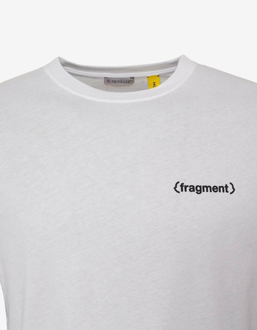 Budget 👍 7 Moncler Fragment Hiroshi Fujiwara White News Logo Print T-Shirt Clothing 👍 5 7 Moncler Fragment Hiroshi Fujiwara White News Logo Print T-Shirt Clothing