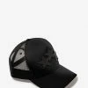 Amiri Black 3 Star Trucker Hat Accessories