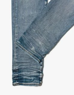 Amiri Bandana Thrasher Clay Indigo Jeans Clothing