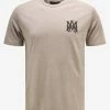 Amiri Beige M.A. Logo T-Shirt