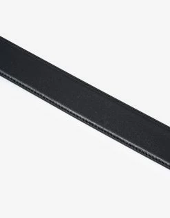 Black Amiri Core Buckle Leather Belt Accessories