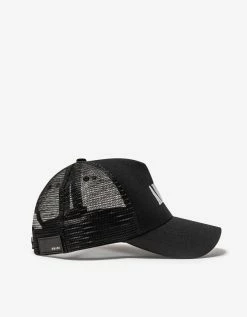 Accessories Black Amiri Core Logo Trucker Hat