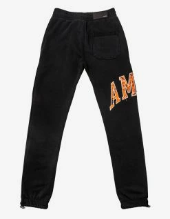 Amiri Black Bandana Sweat Pants
