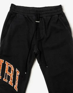 Amiri Black Bandana Sweat Pants