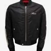 Amiri Black Bones Bomber Jacket Clothing