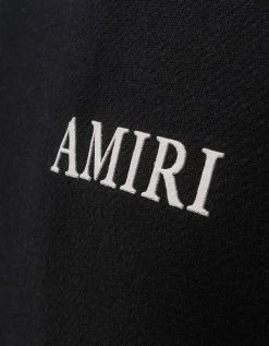 Amiri Black Checkered Bones Hoodie Clothing