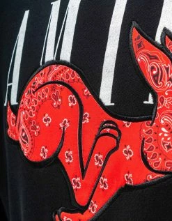 Amiri Black CNY Rabbit Logo Sweatshirt