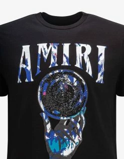 Amiri Black Crystal Ball T-Shirt Clothing