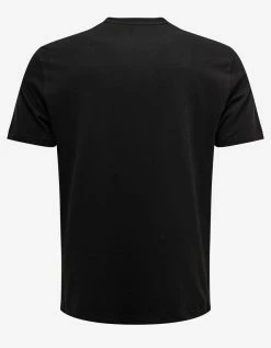 Amiri Clothing Black M.A. Bar Logo T-Shirt