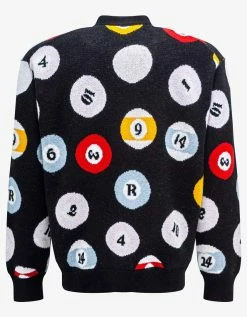 Amiri Black Pool Ball Cashmere Cardigan