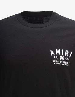 Outlet ✔️ Amiri Black Stencil Print T-Shirt 🥰 10 Amiri Black Stencil Print T-Shirt