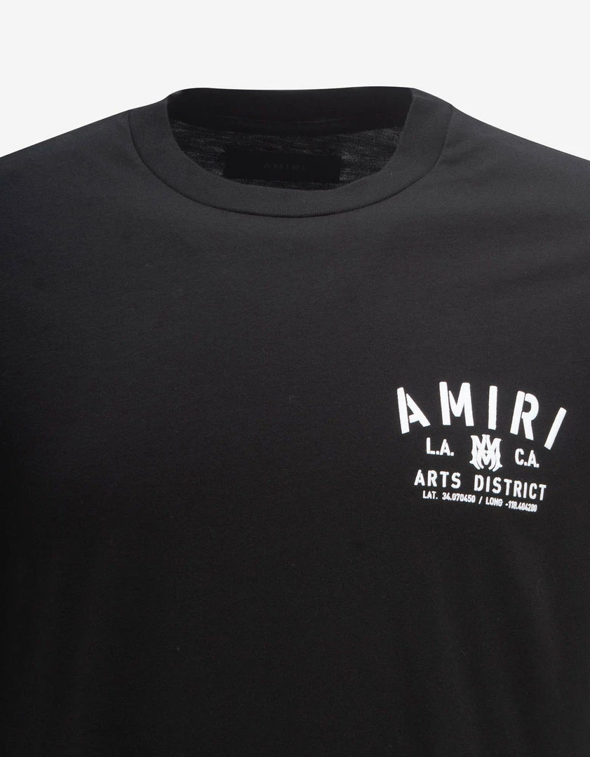 Outlet ✔️ Amiri Black Stencil Print T-Shirt 🥰 5 Amiri Black Stencil Print T-Shirt