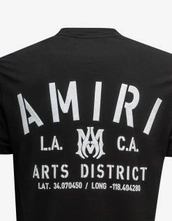Outlet ✔️ Amiri Black Stencil Print T-Shirt 🥰 12 Amiri Black Stencil Print T-Shirt