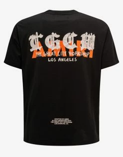 Amiri Clothing Black T.G.C.W. Logo T-Shirt