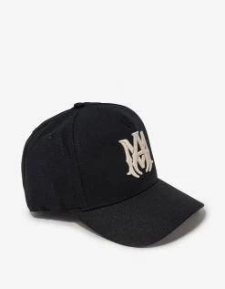 Amiri Accessories Black & White MA Trucker Hat