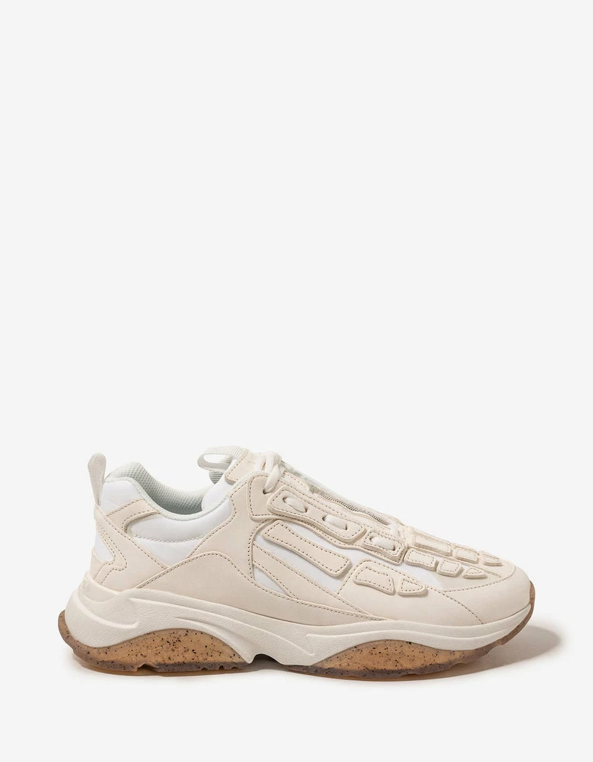 Cheapest ⭐ Amiri Bone Runner Alabaster White Trainers ⌛ 4 Amiri Bone Runner Alabaster White Trainers