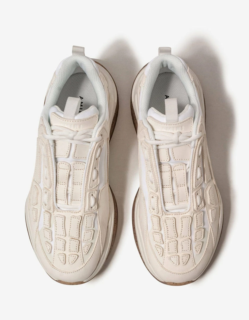 Cheapest ⭐ Amiri Bone Runner Alabaster White Trainers ⌛ 6 Amiri Bone Runner Alabaster White Trainers