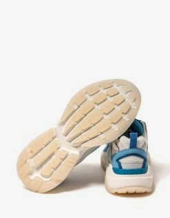Amiri Bone Runner Blue & White Trainers