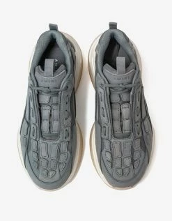Best Pirce 🎉 Amiri Bone Runner Grey Trainers ⌛ 13 Amiri Bone Runner Grey Trainers