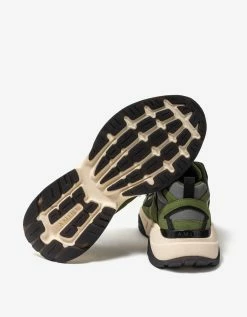 Amiri Bone Runner Olive Green & Black Trainers