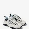 Amiri Bone Runner White & Black Trainers