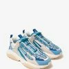 Amiri Bone Runner Blue & White Trainers