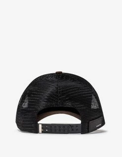 Amiri Brown Arts Stencil Trucker Hat