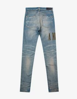 Amiri Core Applique Clay Indigo Jeans