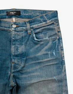 Amiri Core Applique Clay Indigo Jeans