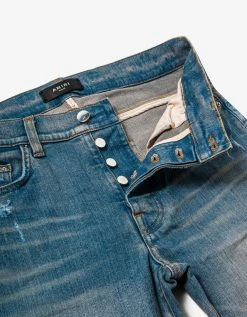 Amiri Core Applique Clay Indigo Jeans