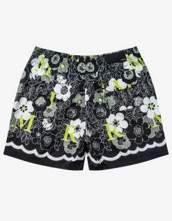 Flower Amiri Swim Shorts Clothing