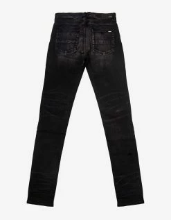 Amiri MX1 Bandana Aged Black Jeans