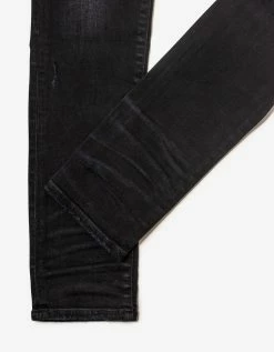 Amiri MX1 Bandana Aged Black Jeans