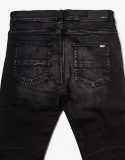 Amiri MX1 Bandana Aged Black Jeans