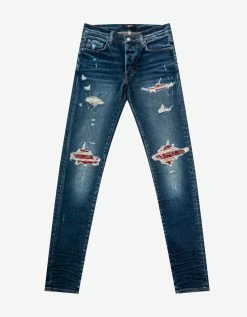 Amiri MX1 Bandana Deep Classic Jeans Clothing