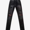 Discount ๐ Amiri MX1 Red Bandana Aged Black ๐ Jeans Clothing ๐ 1 Amiri MX1 Red Bandana Aged Black Jeans Clothing