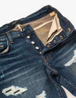 Amiri Paisley MA Artpatch Deep Classic Jeans Clothing