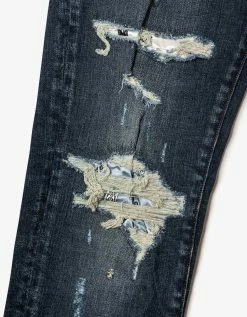 Amiri Paisley MA Artpatch Deep Classic Jeans Clothing