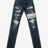Amiri Paisley MA Artpatch Deep Classic Jeans Clothing
